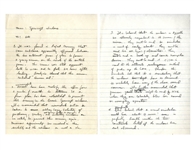 Gordon Cooper Handwritten Memos From Circa 1964 Regarding Spacecraft Windows -- Cooper Warns NASA of Possible Dangers During the Gemini & Apollo Missions